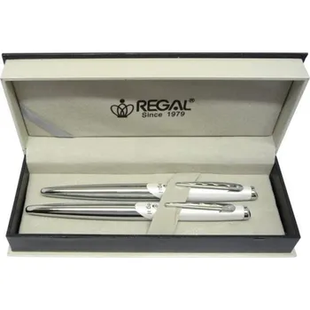 Kuličkové pero + inkoustové pero Themis - bílá