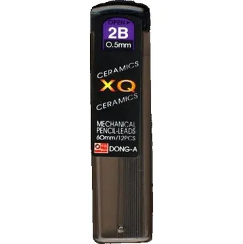 Náplň do psacích potřeb Tuhy do mikrotužek 0,5 2B XQ ceramics 12 ks
