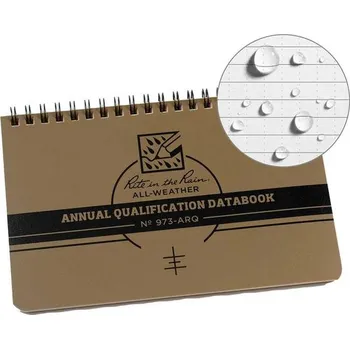 Zápisník Kvalifikační střelecký databook ARQ - Rite in the Rain