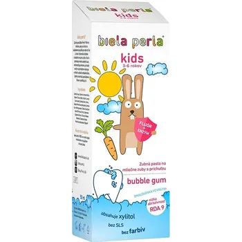 zubní pasta BIELA PERLA Kids Bubble Gum 50 ml