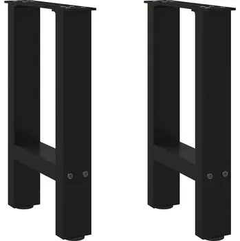 Konferenční stolek Nohy konferenčního stolku černé 2 ks 38 x (42-43) cm ocelové - 8721158312150