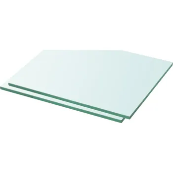 police Policové desky 2 ks sklo čiré 30 x 20 cm - 8719883873879