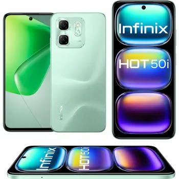 Mobilní telefon Smartphone Infinix HOT 50i 4 GB / 128 GB 4G (LTE) zelený