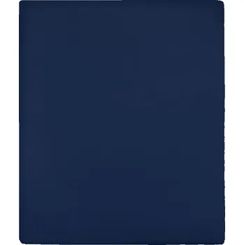 Prostěradlo Jersey prostěradlo námořnická modř 90 x 200 cm bavlna - 8720286658512