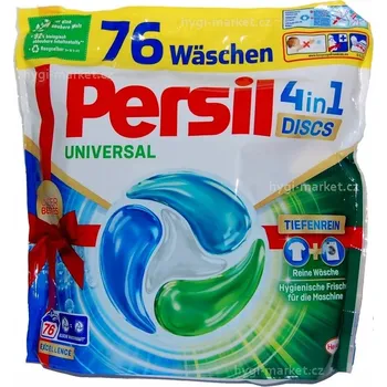 Kapsle na praní Persil Discs Univerzální Kapsle na Praní 76 ks DE