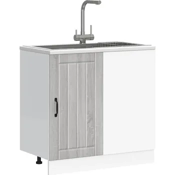 Kuchyňská skříňka Spodní kuchyňská skříňka "Lucca" šedý sonoma kompozitní dřevo - 8721158426604