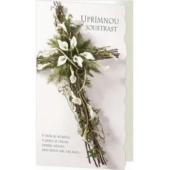 ARGUS Kondolence Úpřimná soustrast 14-614c