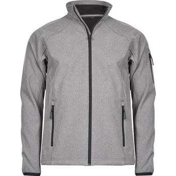 TEE JAYS TJ9510 / Pánská 3-vrstvá softshellová bunda - grey melange M