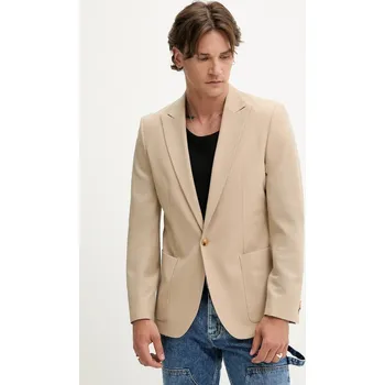 Dámské sako Vlněné sako HUGO Arti253F1X 50547465 béžová 80X, vel. 48