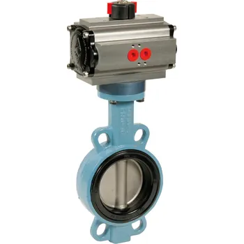 Ventil Mezipřírubová klapka 1150 LT10 s pneumatickým pohonem dvojčinná Verze: DN 50
