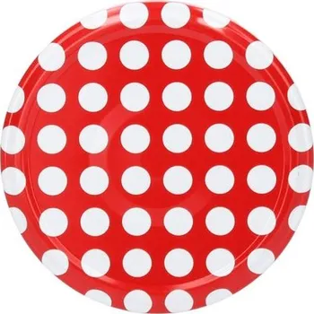 Víčko na zavařovací sklenici víčko TWIST 82-10ks PUNTÍK /7056/*4260