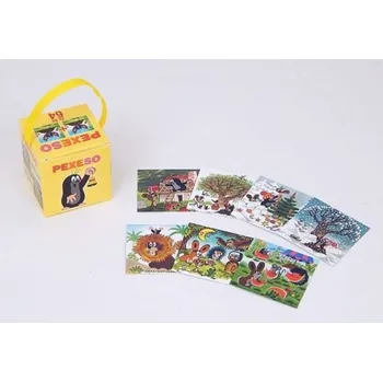 Pexeso Pexeso v krabičce 6x6x6cm Krtek