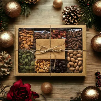 Dárková krabička Nutworld.cz Firemní dárková krabička - TOP VÝBĚR