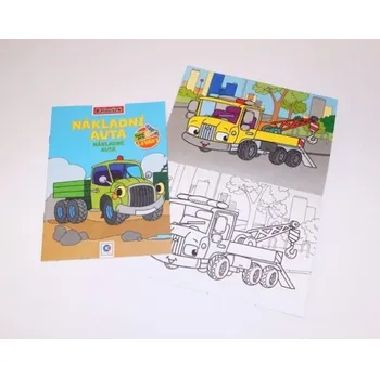 omalovánky Omalovánky A5 Nákladní auta /BO422/