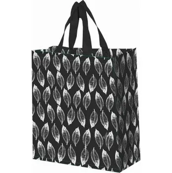 KPPS Taška lamino 14 L Lístky bílé