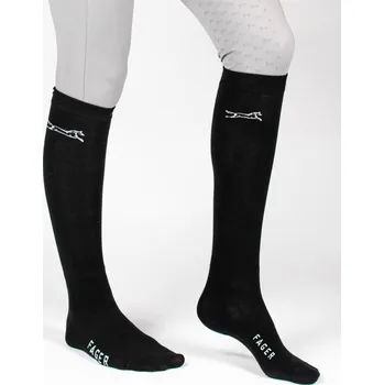 FAGER Podkolenky jezdecké Robin Fager, pár, černé