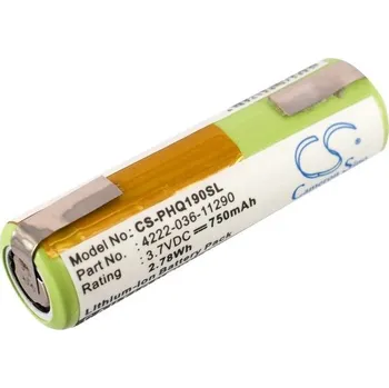 Baterie pro mobilní telefon Baterie pro Philips 8895XL (ekv.036-11290) 750mAh Li-ion