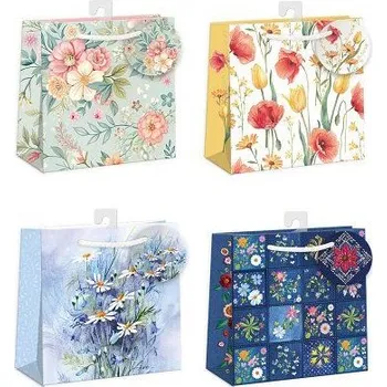 Dárková taška ARGUS Dárková papírová taška 16 x 16 cm mix 12 ks 07250013h