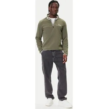 Pánská móda Napapijri Fleecová mikina T-Dergana NP0A88UZ Zelená Regular Fit M