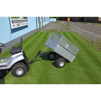 Zahradní technika Vozík VARES TRVMS pro zahradní traktory (sklápěcí)