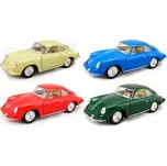 KiNSMART Kovové autíčko Porsche 356 B Carrera 2 - různé barvy - 1:32