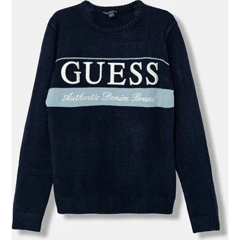 Dívčí oblečení Dětský svetr Guess L5BR02.Z32N0.9BYA námořnická modř 59X, vel. 175