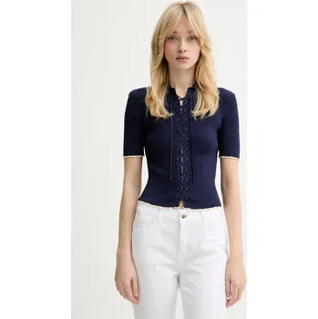 Dámská halenka Halenka Silvian Heach TALOR GPP26173MA námořnická modř 59X, vel. M