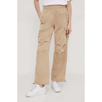 Dámské kalhoty Kalhoty Sisley 4JQJLF04R béžová 80X, vel. 40