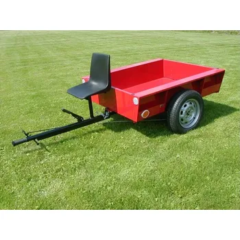 Vozík VARES HV 500-5 za malotraktor a kultivátor (brzděný)