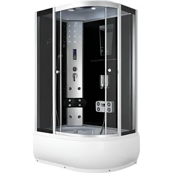 Sprchový box BPS-koupelny Hydromasážní box HYD-A03 120 L, 120x80 levý bez sauny