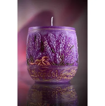 Svíčka Vonná svíčka Levandule 430g LAM3