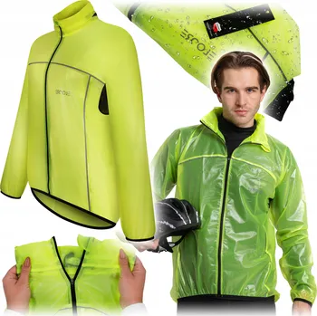 Cyklistická bunda Cyklistická bunda Ercole S zelená