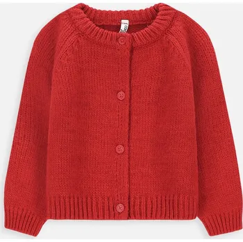 Dámský svetr Červený dívčí svetr, vel 86 Coccodrillo