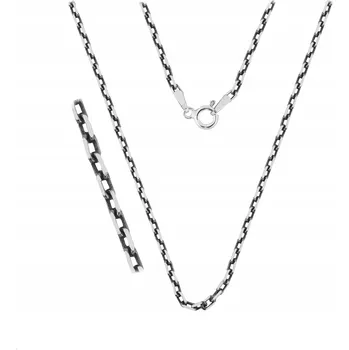 Řetízek Řetízek stříbro ryzost 925 Vzor Ankr Oksidovaný pro přívěsky | 50 cm x 2 mm