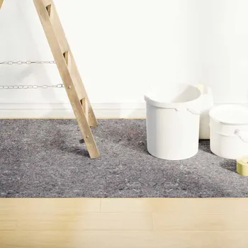 Malířské plátno Protiskluzové malířské rouno 2 ks 10 m 180 g/m² šedé - 8721158659460