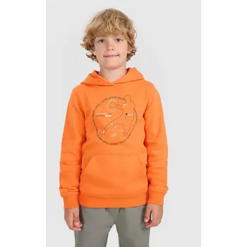 Chlapecká mikina Dětská mikina 4F bavlna , velikost 134