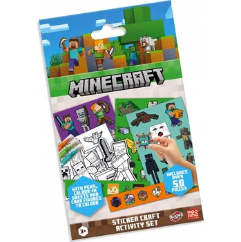 kreativní sada 2 MINECRAFT BLADEZ kreativní sada - samolepky