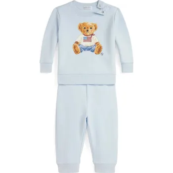 Pánská móda Kojenecká tepláková souprava Polo Ralph Lauren 320P02078001 modrá 05X, vel. 85-90