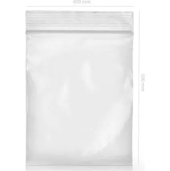 Sáček na potraviny Qnubu Zip sáček 400x500 mm (balení 500 ks)