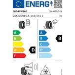 CrossWind CW-HS02 265/70 R19,5 143/141 J