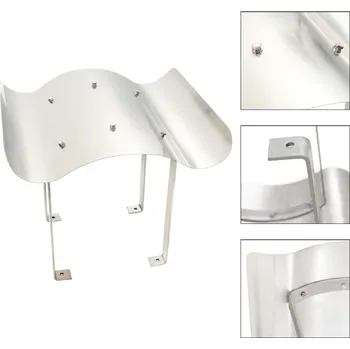 Střecha Komínová stříška nerezová ocel 60 x 60 x 38 cm - 8718475605614