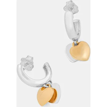 Náušnice Pozlacené stříbrné náušnice Tous 1004567800 stříbrná SLJ, vel. ONE SIZE