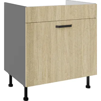 Kuchyňská linka Spodní skříňka pod dřez Scandi 80 ZL 1S BB - Premium Box