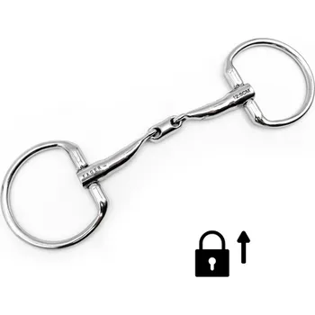 Udidlo pro koně Udidlo olivové dvakrát lomené Kevin Fager 11,5 cm