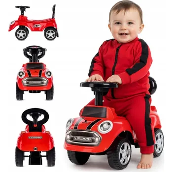Dětské vozidlo Odrážedlo auto odrážedlo GO Fassion červené