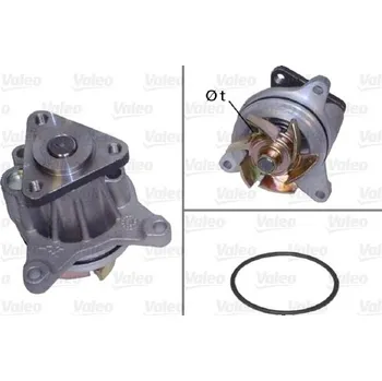 Chladič motoru Vodní čerpadlo, chlazení motoru VALEO 506694