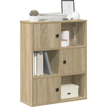 Knihovna Knihovna dub sonoma 60x24x76,5 cm kompozitní dřevo - 8721158664976