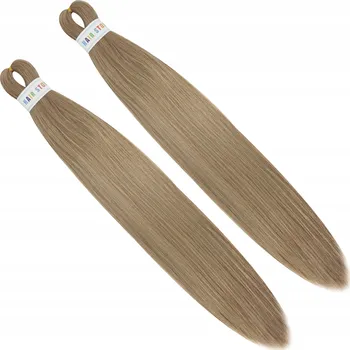 Příčesek Syntetické vlasy Kanekalon PRE-STRECHED 2 Copy Ombre Blond 70 cm #8/613