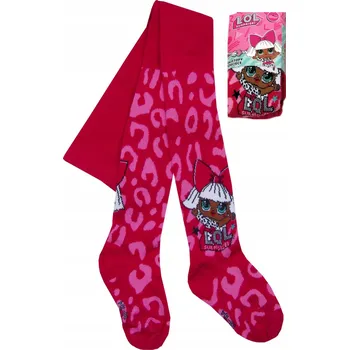 EplusM dětské punčocháče růžové bavlna velikost 122