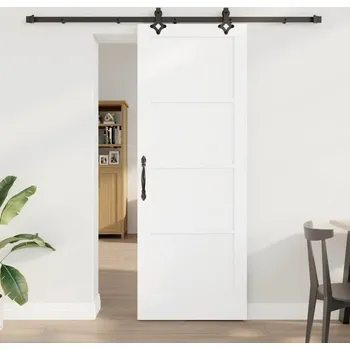 Interiérové dveře vidaXL Posuvné dveře ORKDAL Bílá 78 x 211 cm Masivní borové dřevo [3333641]